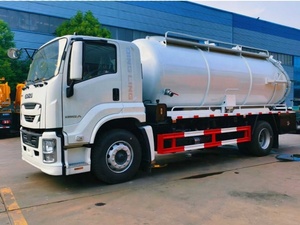 Camion-citerne <span class=keywords><strong>à</strong></span> vide ISUZU GIGA 4x2 de 12 000 litres (15 m³) pour l'aspiration des <span class=keywords><strong>eaux</strong></span> <span class=keywords><strong>usées</strong></span>, le nettoyage des égouts et le vidage des fosses septiques - Product Image 3
