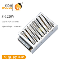 Alimentation à découpage compacte BLD-12V-10A-120W à sortie unique pour barre lumineuse LED et distributeur automatique – Alimentation intérieure