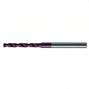 Foret universel en carbure Ttake, micro-perforateur, revêtement Nano TiAlN, 4XD non percé pour perçage de précision - Product Image 2