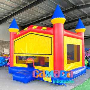 Ticari Sınıf 0.55mm PVC Zıplayan Şişme Kale, Ay Yürüyüşü Şişme Oyun Evi, Parti İçin Şişme Kale - Product Image 1
