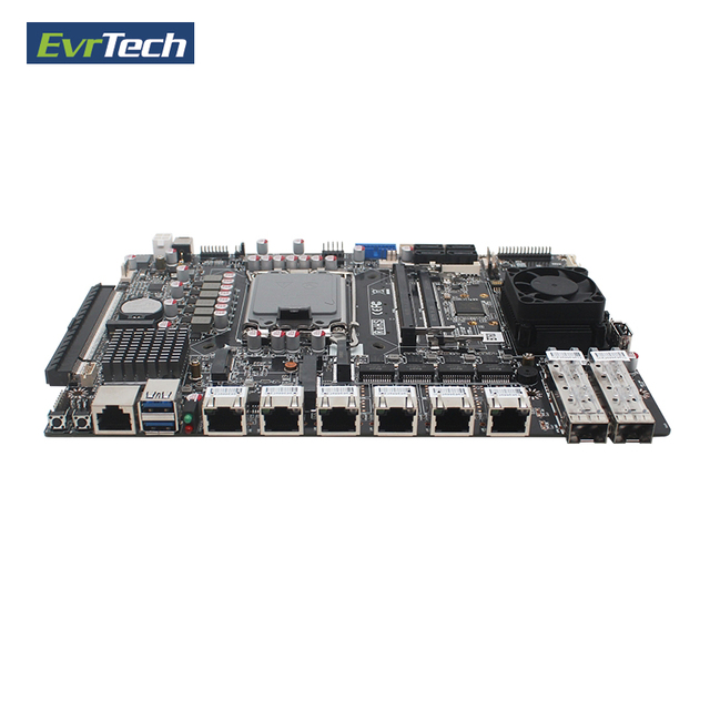 OME Lga1700 Thin Mini 1U Server Firewall B760 Network Ddr5 Security Industrial SFP10GB Flexible Router Itx Motherboard