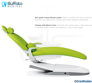 Poltrona Odontoiatrica Buffalo di Alta Gamma con Controllo Touch Intelligente, Comfort Ergonomico in Memory Foam, Prestazioni Cliniche Stabili - Product Image 5