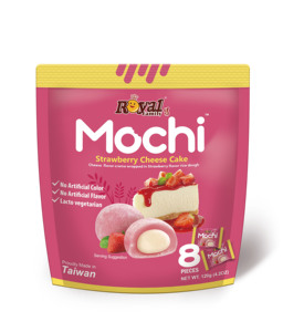 Mochi Mix Delicioso a Precio Competitivo, Pastel de Queso con Fresa, Daifuku con Precio ROYAL FAMILY FOOD CO.LTD 120g*12 bolsas/caja - Product Image 1