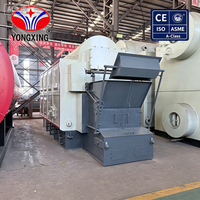 Chaudière à vapeur à biomasse et charbon compactée Henan Yongxing DZL haute efficacité pour le chauffage de la réaction chimique, l'impression textile et la teinture