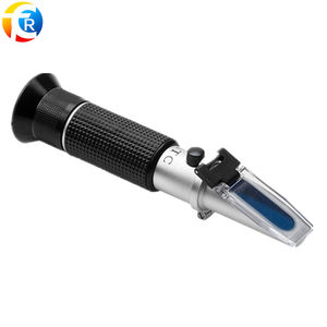 Refratômetro de cobre do álcool para a fabricação home do vinho ou da cerveja 0-140 Oechsle 0-27 KMW 0-32% do refratômetro do vinho do Brix - Product Image 6