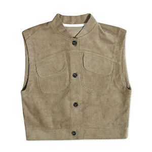 صدريات كلاسيكية للأطفال والفتيات دافئة مع سترة شتوية قطنية بالجملة صدريات أولاد - Product Image 3