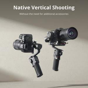 Para DJI <span class=keywords><strong>RS</strong></span> 3 Mini estabilizador de cardán de 3 ejes para cámaras <span class=keywords><strong>2</strong></span> kg Compatible con Canon para disparo Vertical nativo de Sony probado - Product Image 3