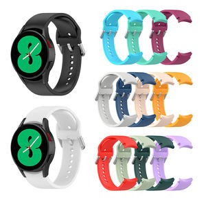 Correa de Silicona de 20 mm para Reloj Inteligente Wash Smartwatch, Compatible con <span class=keywords><strong>Samsung</strong></span> <span class=keywords><strong>Galaxy</strong></span> Watch4 Classic <span class=keywords><strong>5</strong></span> 6 7 <span class=keywords><strong>Pro</strong></span> 44mm 46mm - Product Image 2