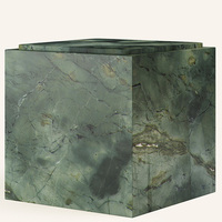 Nouvelle conception 2025, table basse moderne en marbre blanc Volakas beige, pierre naturelle italienne, luxe pour salon, Kumusi