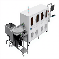 Machine d'inspection visuelle électronique industrielle automatique à 360 degrés pour la ligne de remplissage de bouteilles en plastique de boissons, garantie 1 an, excellente performance