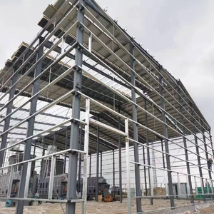 Xây dựng cửa hàng cấu trúc thương mại cao tầng và nhiều tầng Khung thép đúc sẵn để xây dựng tòa nhà văn phòng nhanh chóng - Product Image 1