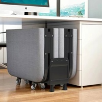 Sofá Cama Plegable Portátil 1688 con Estructura de Hierro Ajustable y Diseño Moderno para Dormitorio y Sala de Estar