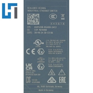 สวิตช์ SCALANCE XC208G รุ่นใหม่ของแท้ ชั้นการจัดการ 2 IE รุ่น 6GK5208-0GA00-2AC2 ตัวควบคุมการเขียนโปรแกรม PLC มีสินค้าในสต็อก - Product Image 3