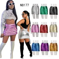 N8177-spring 2021 Дизайнерские теплые юбки на каждый день; Повседневная женская короткая мини-юбка