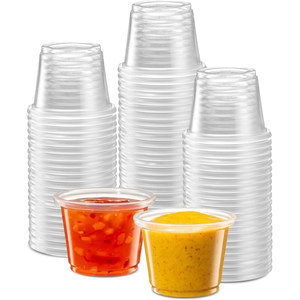 Supermarket <b>Drink</b> 20ml Tasting <b>Cup</b> Small Clear <b>Plastic</b> Shot <b>Cup</b> - Product Image 1