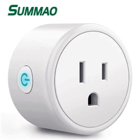 Prise de courant intelligente Wi-Fi 10A 220V avec télécommande standard US/UK/EU/AU, prise intelligente pour la maison, SDK automatique
