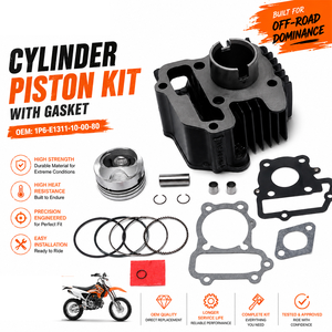 SNOR Factory OEM Top End Cilinderzuiger Reparatieset voor Yamaha TTR50E Motorfiets Motoronderdelen - Product Image 1