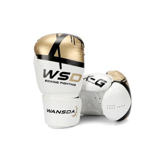 Guantes de <span class=keywords><strong>Boxeo</strong></span> FANGBU al por Mayor, Económicos, de 18oz/16oz/12oz/10oz/8oz, con Logotipo Personalizado, Suaves, Duraderos y Protectores para Kick Boxing - Product Image 1