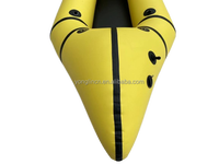 Modèles explosifs Packraft de kayak gonflable en PVC pour débutants pour la dérive en plein air Rafting en eau vive