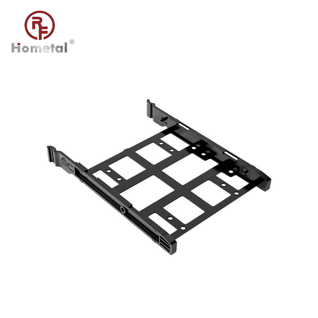 3.5 Inch Hard Drive Bracket Slide Rail Caddy 2.5 SSD Adapter Tray Pull Out Mounting Kit for PC Computer Case