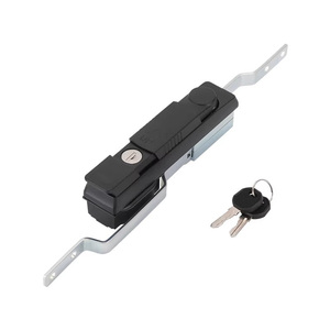 Serrure Longyu <span class=keywords><strong>MS801</strong></span> en alliage de zinc, serrure à clé étanche antivol pour armoire électrique avec chaîne et cache-poussière MS848-4A - Product Image 5