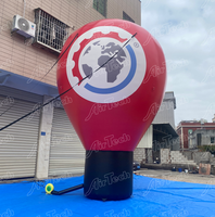 Ballon publicitaire gonflable personnalisé 8m 5m pour événements, disponible dès maintenant, pour sol et toit, en Oxford/PVC durable avec ventilateur intégré