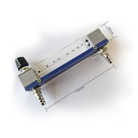 Rotámetro de Panel de Vidrio LZB-3/4/6/10, Medidor de Microflujo de Gas/Líquido/Agua/Hidrógeno/Nitrógeno, Máquina de Tratamiento de Agua