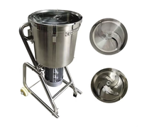 Commerciële Automatische Gember Knoflook Blender Ui Chopper Groente Fruit Crusher Cutter Machine
