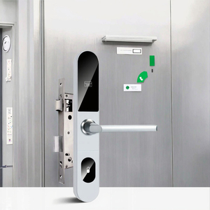Serrures de porte d'hôtel en alliage d'aluminium poli RFID, étanches, écologiques, durables, antivol, déverrouillage par clé pour <span class=keywords><strong>chambre</strong></span> d'hôtes - Product Image 6