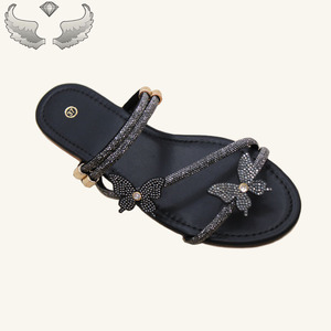 Sandalias y pantuflas <span class=keywords><strong>de</strong></span> mujer ligeras con lentejuelas, <span class=keywords><strong>de</strong></span> moda, <span class=keywords><strong>de</strong></span> punta abierta, informales, para exteriores, al por mayor, con diseño <span class=keywords><strong>de</strong></span> gotas <span class=keywords><strong>de</strong></span> <span class=keywords><strong>agua</strong></span> para uso diario - Product Image 3