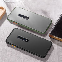 Coque de téléphone portable antichoc en PC+TPU, design armure, translucide givré, respectueuse de la peau, avec logo personnalisé pour Oppo Realme 5i C3 6i 6 5 7