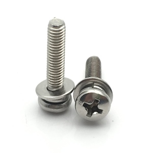 DIN7985 vite a testa cilindrica a testa cilindrica in acciaio inossidabile con rondelle piatte - Product Image 4