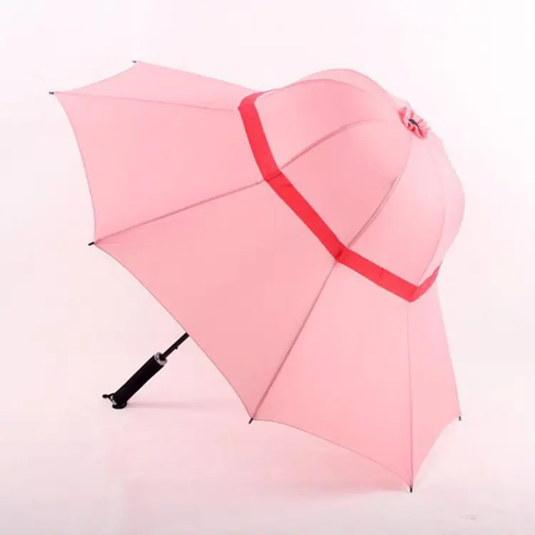 Женский Зонт розового цвета