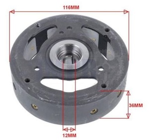 Volante de Magneto para Motocicleta en Sentido Horario para PUCH 70 TOMOS 16V 17W V-<span class=keywords><strong>2</strong></span> - Product Image 2