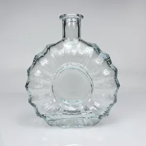 Горячая Распродажа, заводская цена, портативная стеклянная бутылка премиум класса из хрустального материала