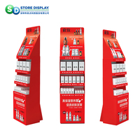 Présentoir en carton personnalisé pour flacons de parfum de sol, magasin de carton, porte-bouteille de parfum