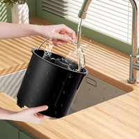 Broyeur de déchets alimentaires en acier inoxydable 40 dB silencieux avec désodorisant au charbon actif, conversion rapide des déchets, composter de cuisine FC30 CB CE RoHS
