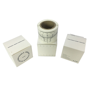 50 piezas/rollo, Regla Profesional Desechable de Plástico para Cejas, Medidor de Microblading, Plantilla para Maquillaje Permanente de Cejas - Product Image 2