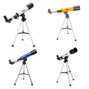 Télescope astronomique monoculaire réfracteur <span class=keywords><strong>F36050M</strong></span>, ouverture de 50 mm, longueur focale de 360 mm, pour enfants et débutants, en alliage d'aluminium - Product Image 1