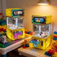 Machines de jeux d'arcade à monnayeur très demandées, machines distributrices de prix avec garantie, cartes métalliques, grue de boxe, cadeaux et jouets