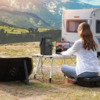 Banco de Energía Solar Portátil de 100W PD 65W 60000mAh, Estación de Carga Rápida DC 12-28V para Laptop, Dron, Dispositivos Inalámbricos, Directo de Fábrica