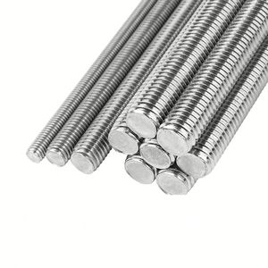 Barre filetée en zinc UNC BSW de qualité supérieure, grade 2, 1 mètre, 2 mètres, 3 mètres, diamètres 1/4, 5/16, 3/8, 7/16, 1/2, 5/8 pouces - Product Image 1