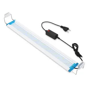 8W-24W LED Aquariumverlichting Blauw en Wit Koraalrifverlichting Eco Visbaklamp Met Verstelbare Beugels - Product Image 1