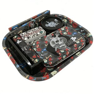 Set di Accessori Personalizzati OEM/ODM in Stock: Libretto di Consigli + Vassoio per Rollare + Grinder + Macchina Rollatrice + Rotolo di Carta per Rollare - Product Image 5