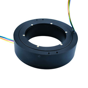 Ultra-<b>Thin</b> Through Hole Rotary Electrical Contacts Large Aperture Hollow Slip <b>Rings</b> 72mm Diameter 6 Wires 220VAC/VDC 60rpm - Product Image 3