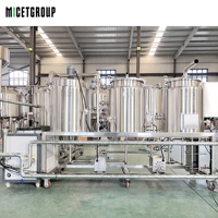 100L HERMs Brasserie électrique Artisanat Homebrewing Equipment Mini Pilot Brewing System Naobrewery 3 Vessel Brewhouse