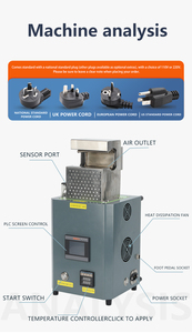 Máquina de Horneado de Revestimiento Industrial Eléctrica Pura, Equipo de Fabricación de Cables, Soplador de Calentamiento Rápido para Tubo Termorretráctil de Aislamiento - Product Image 6