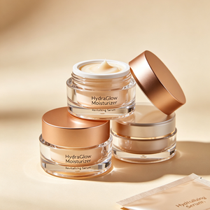 Pot <span class=keywords><strong>en</strong></span> <span class=keywords><strong>verre</strong></span> miniature portable pour crème de soin de la peau 5g 10g, idéal pour lotion, baume et voyages - Product Image 1