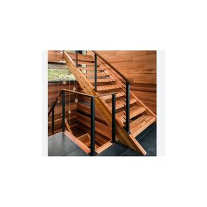 Optima thanh lịch trong nhà cầu thang ngang dây thiết kế với an toàn tập trung Dây cáp lan can - Product Image 4