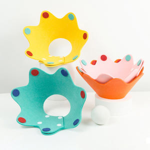 도매 귀여운 만화 조정 가능한 애완 동물 보호 고리, 물기와 핥기를 방지하는 경량 펠트 소재로 제작 - Product Image 6